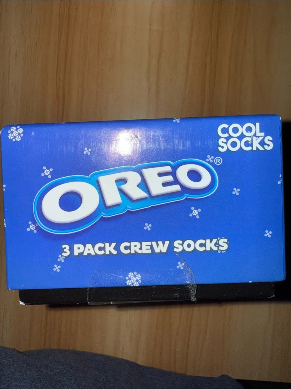 Oreo Cool Socks 3-Pack Crew Socks - Blue